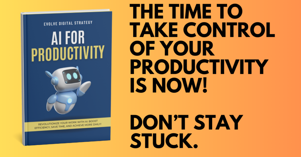 Unlock your productivity potential with AI! Automate tasks, streamline decisions, and regain control of your time with this powerful free guide.